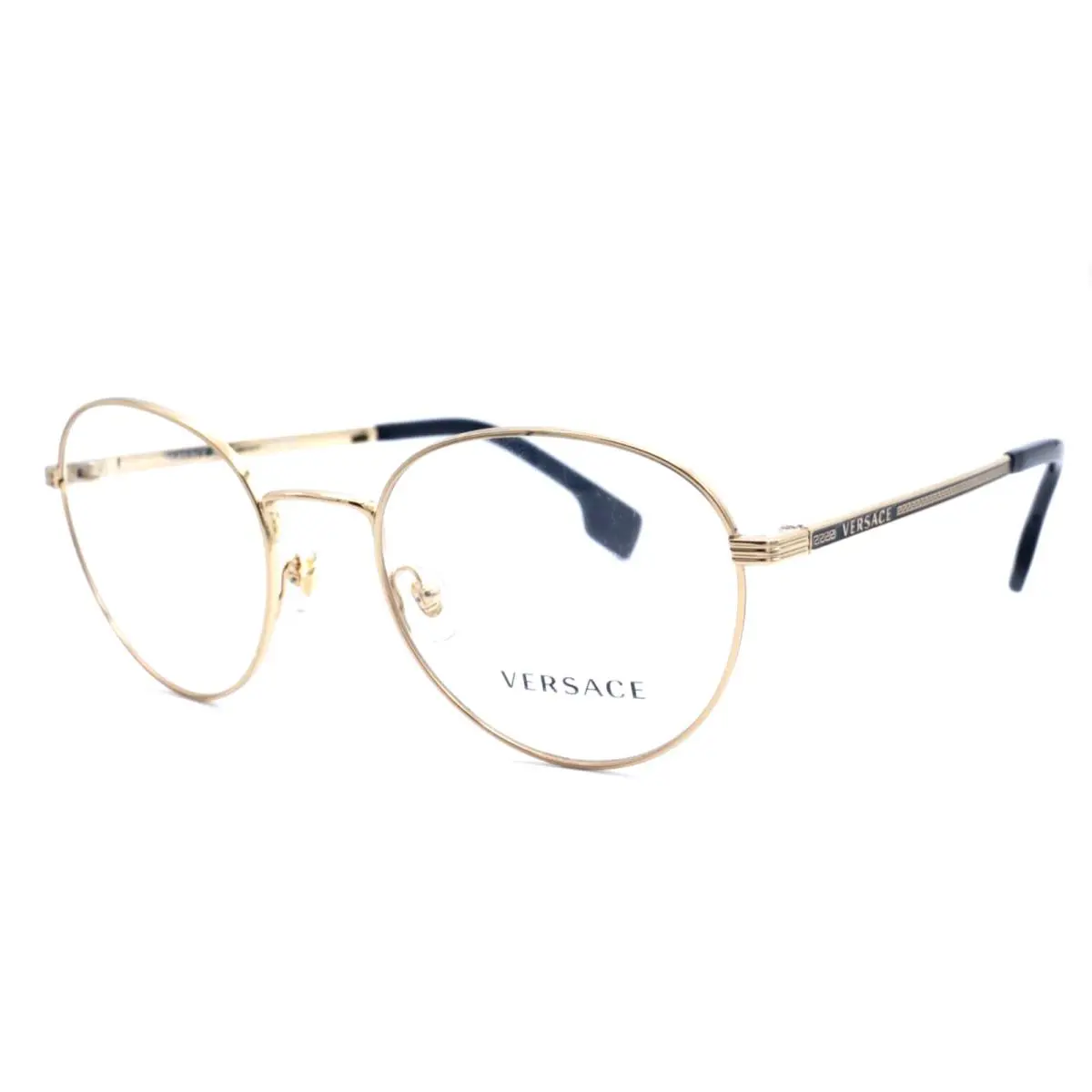 Versace Reading Glasses Mod. 1279 1002 53-20 145 Gold Round Frames Readers