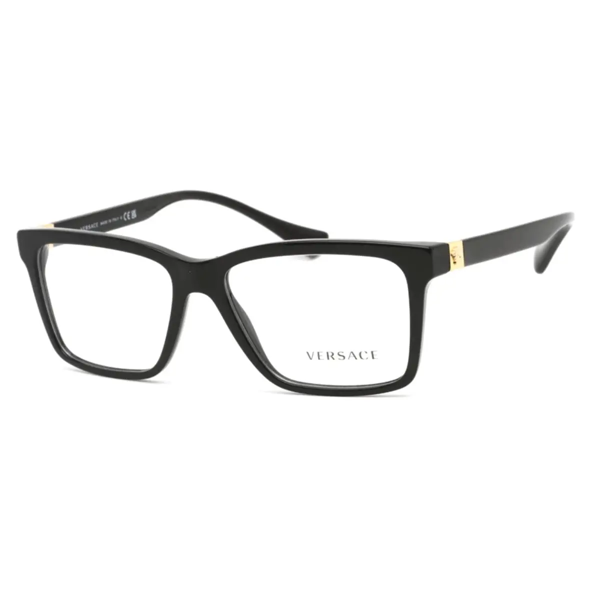 Versace Reading Glasses Mod. 3328 GB1 54-16 150 Black Gold Frames Readers