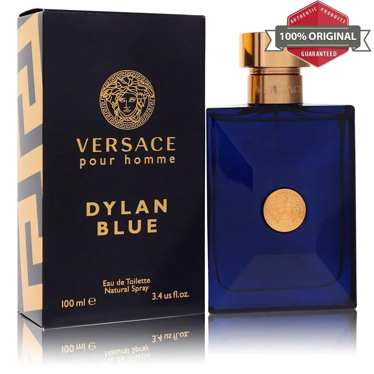 Pour Homme Dylan Blue 6.7 oz 3.4 1.7 oz Edt Spray Men Cologne by  3.4 oz EDT Spray by Versace