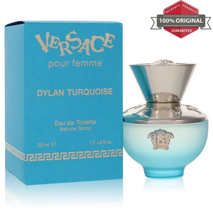 Versace Pour Femme Dylan Turquoise Perfume 1.7 oz Edt Spray For Women