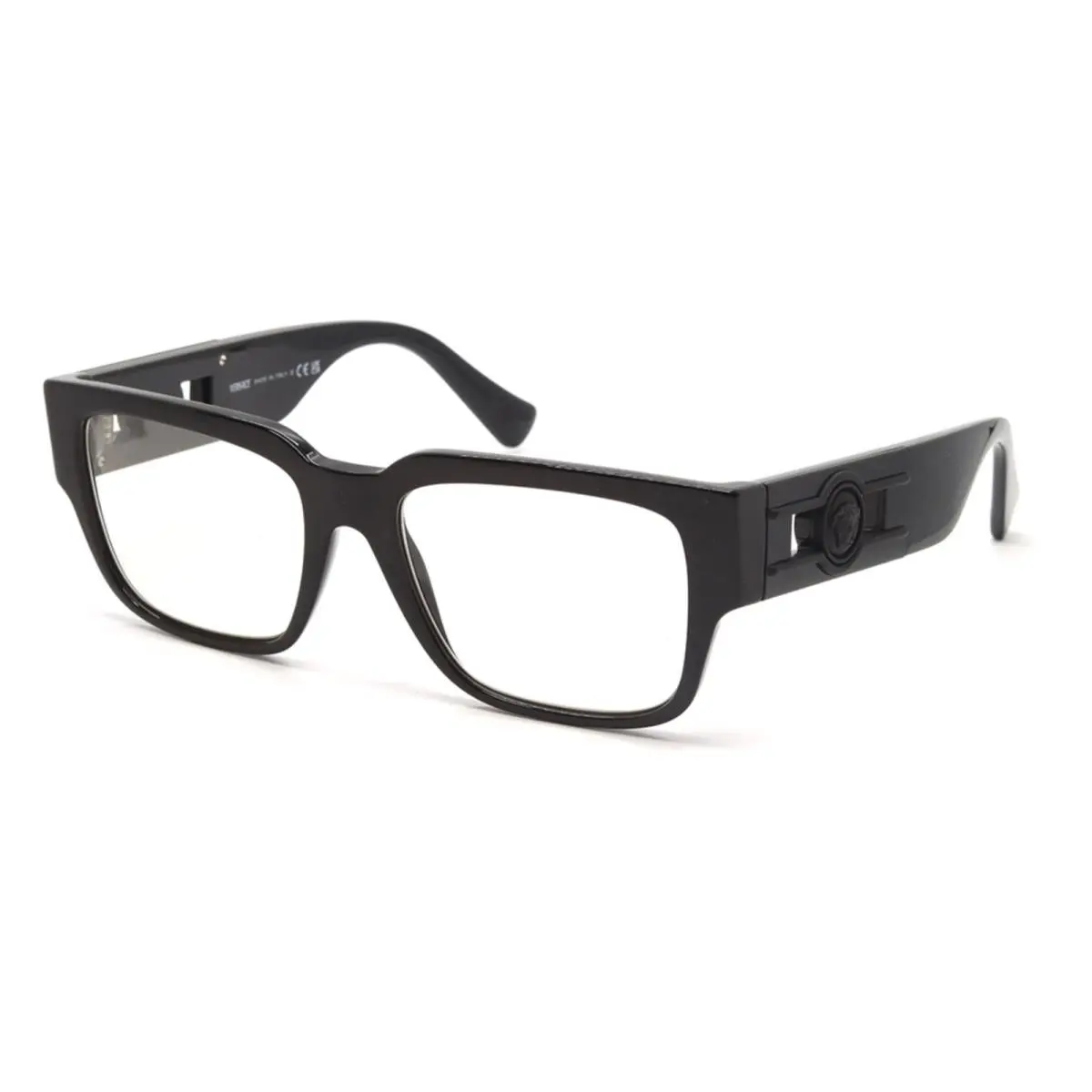 Versace Reading Glasses Mod. 3350 5360 53-18 145 Shiny Black Frames Readers