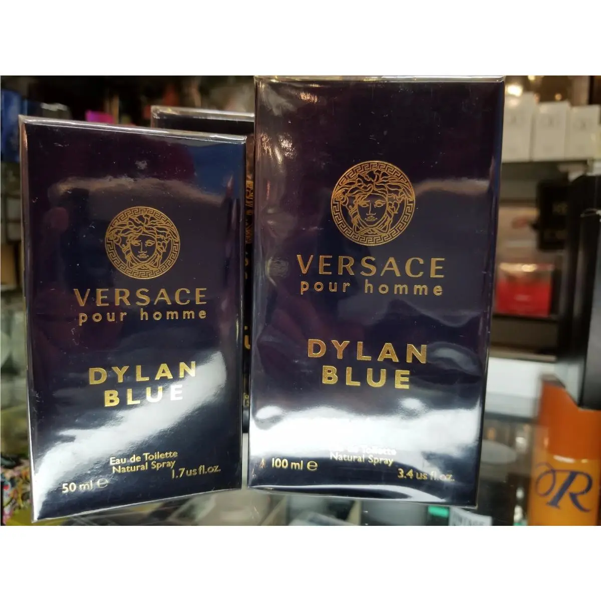 Versace Pour Homme Dylan Blue 1.7 / 3.4 oz Edt Eau de Toilette Spray Men