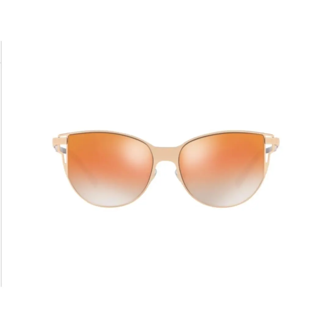 Womens Sunglasses VE2211 Oval Frame 56mm 1412i4 Gold Red Mirrored by Versace