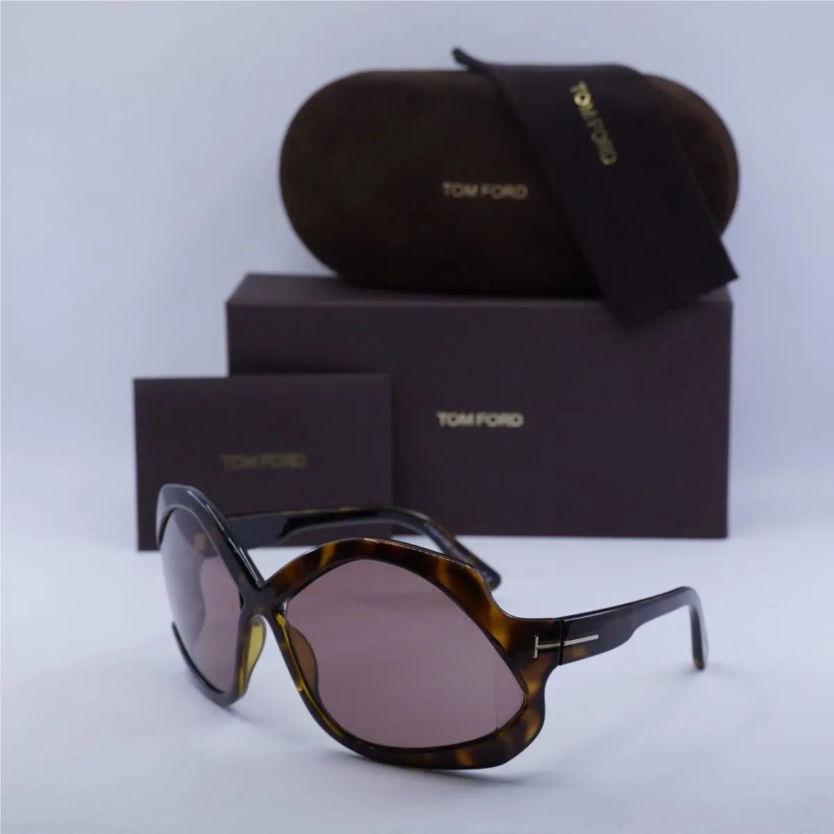 Tom Ford FT0903 52E Dark Havana/brown 68-16-120 Sunglasses
