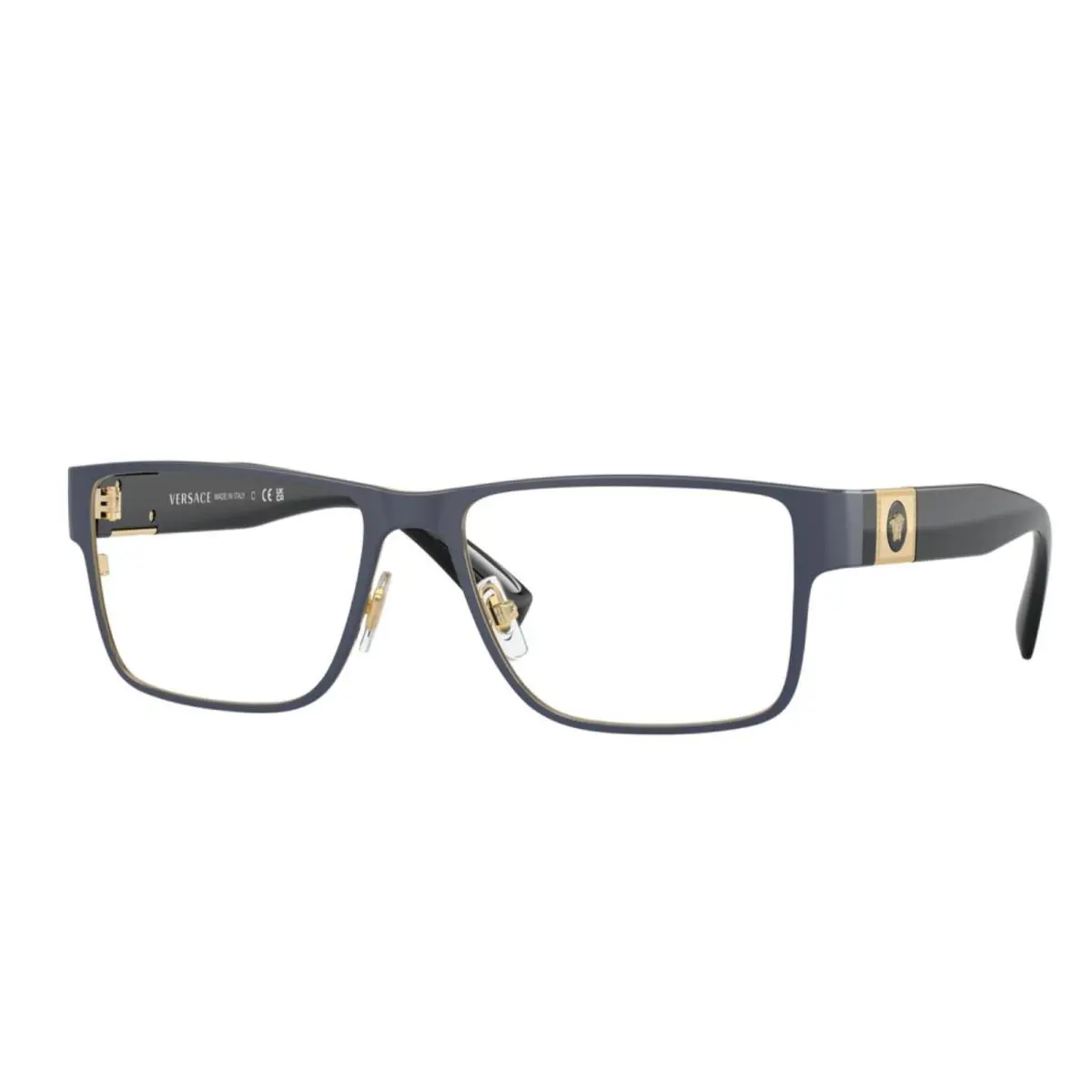 Versace Reading Glasses Mod. 1274 1468 55-17 140 Blue Gold Frames Readers