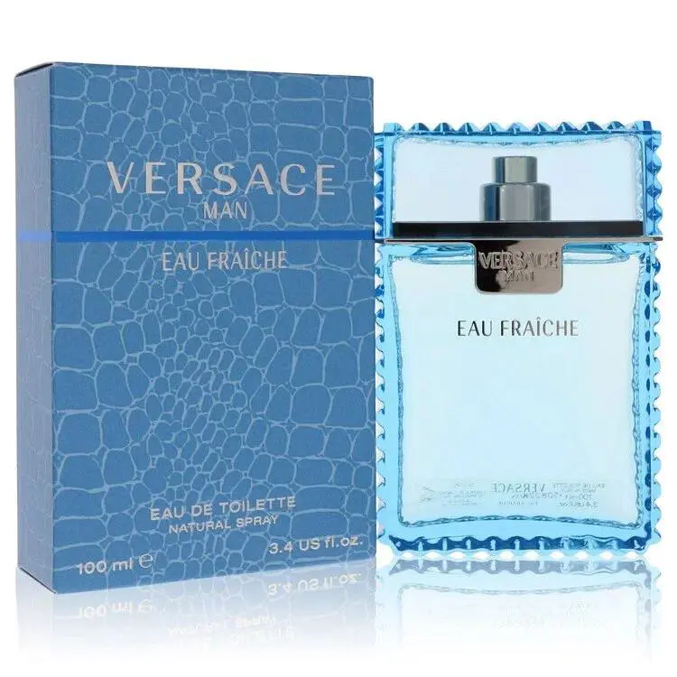 Versace Man Eau Fraîche Eau De Toilette Spray Blue Men