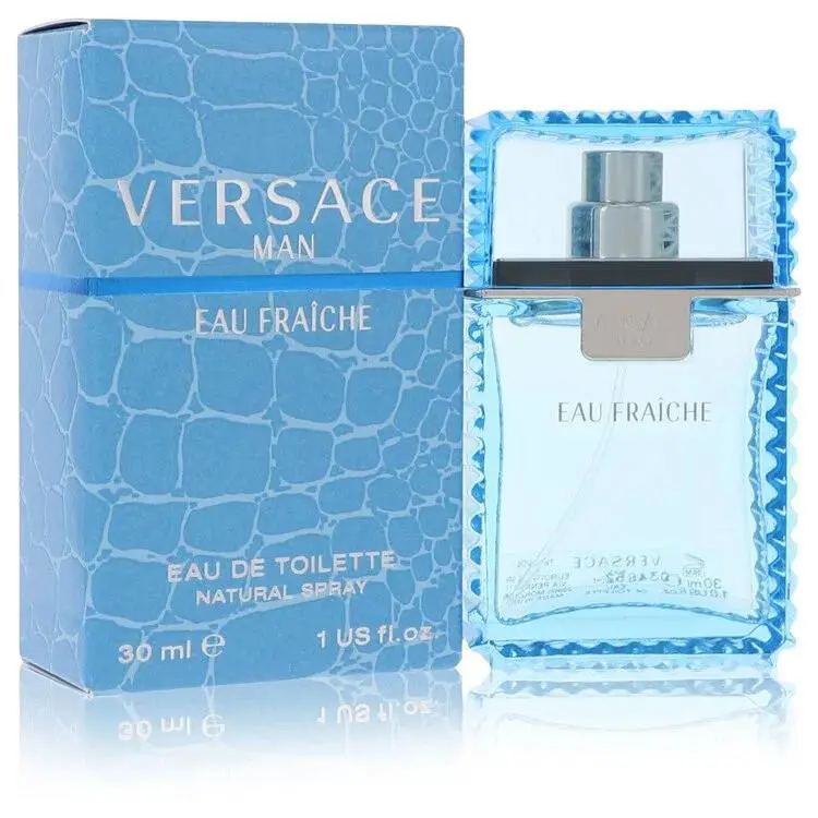 Man Eau Fraîche Eau De Toilette Spray Blue Men 1 fl oz by Versace