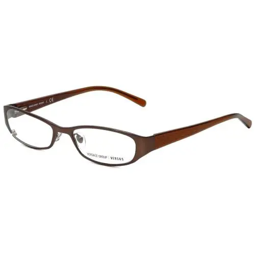 Versus by Versace Designer Reading Glasses 7080-1006 Brown 51mm - Brown, Frame: Brown, Lens: Clear