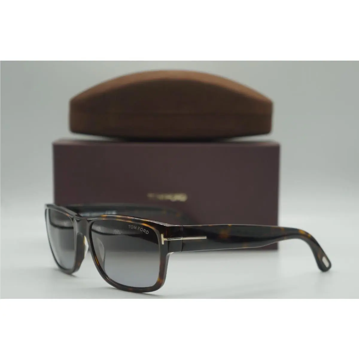 Tom Ford TF 445 52B Dark Havana Grad Smoke Sunglasses Frames 58-17