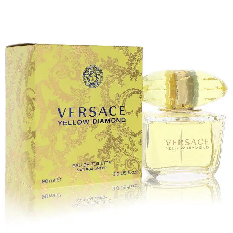 Versace Yellow Diamond Perfume Edt Spray For Women 3 oz 1.7 oz 1 oz 0.17 oz