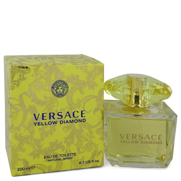 Versace Yellow Diamond Perfume 6.7 oz Edt Spray For Women by Versace