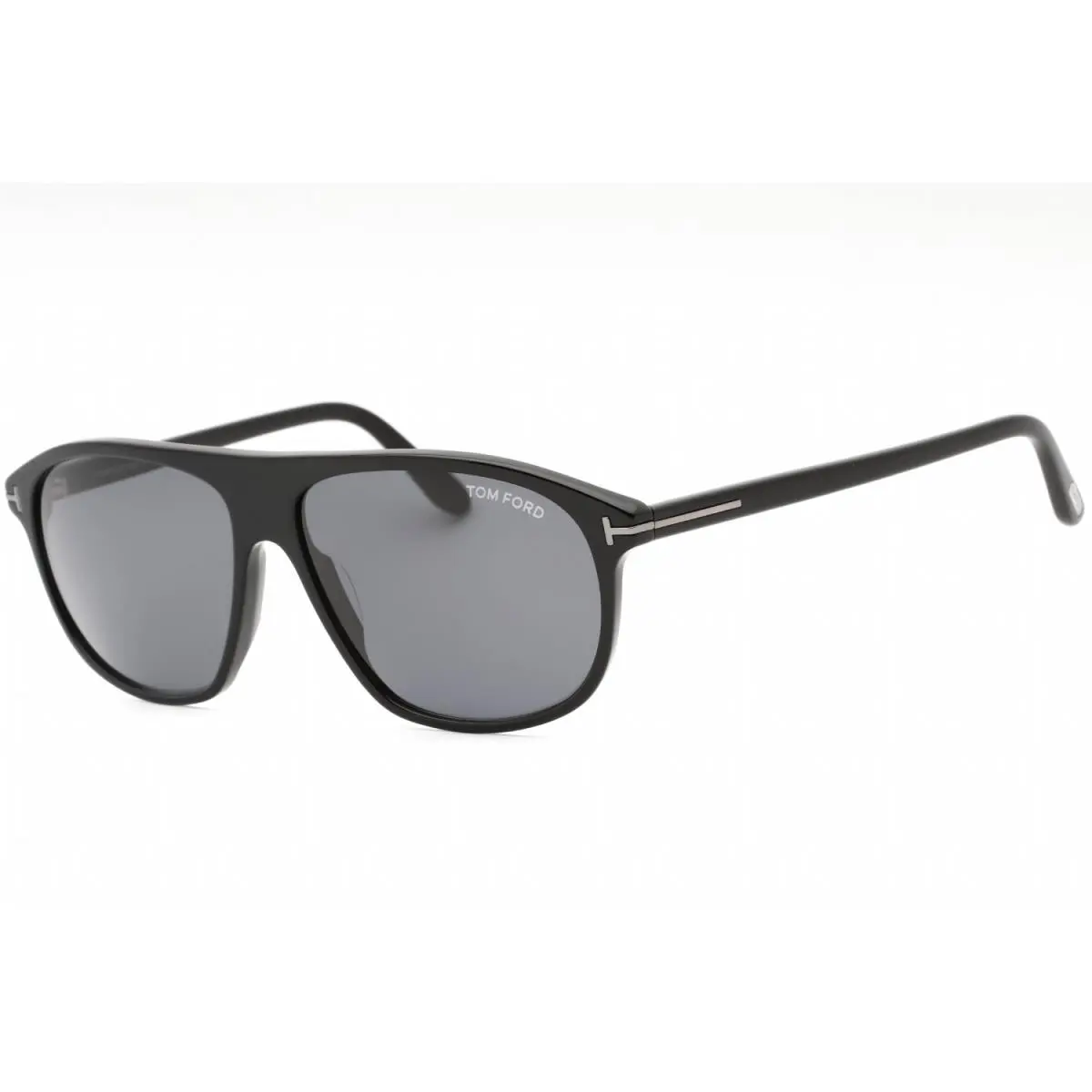 Tom Ford Prescott FT1027-N 01A Sunglasses Black Frame Smoke Lenses 60mm - Frame: Black, Lens: Smoke