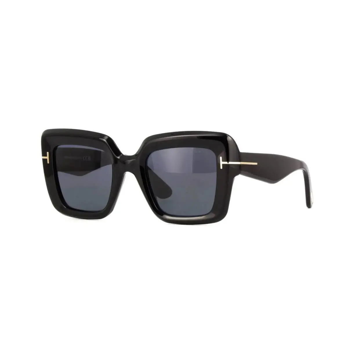 Tom Ford Esme FT1157 Black/grey 01A Sunglasses - Frame: Black, Lens: Grey