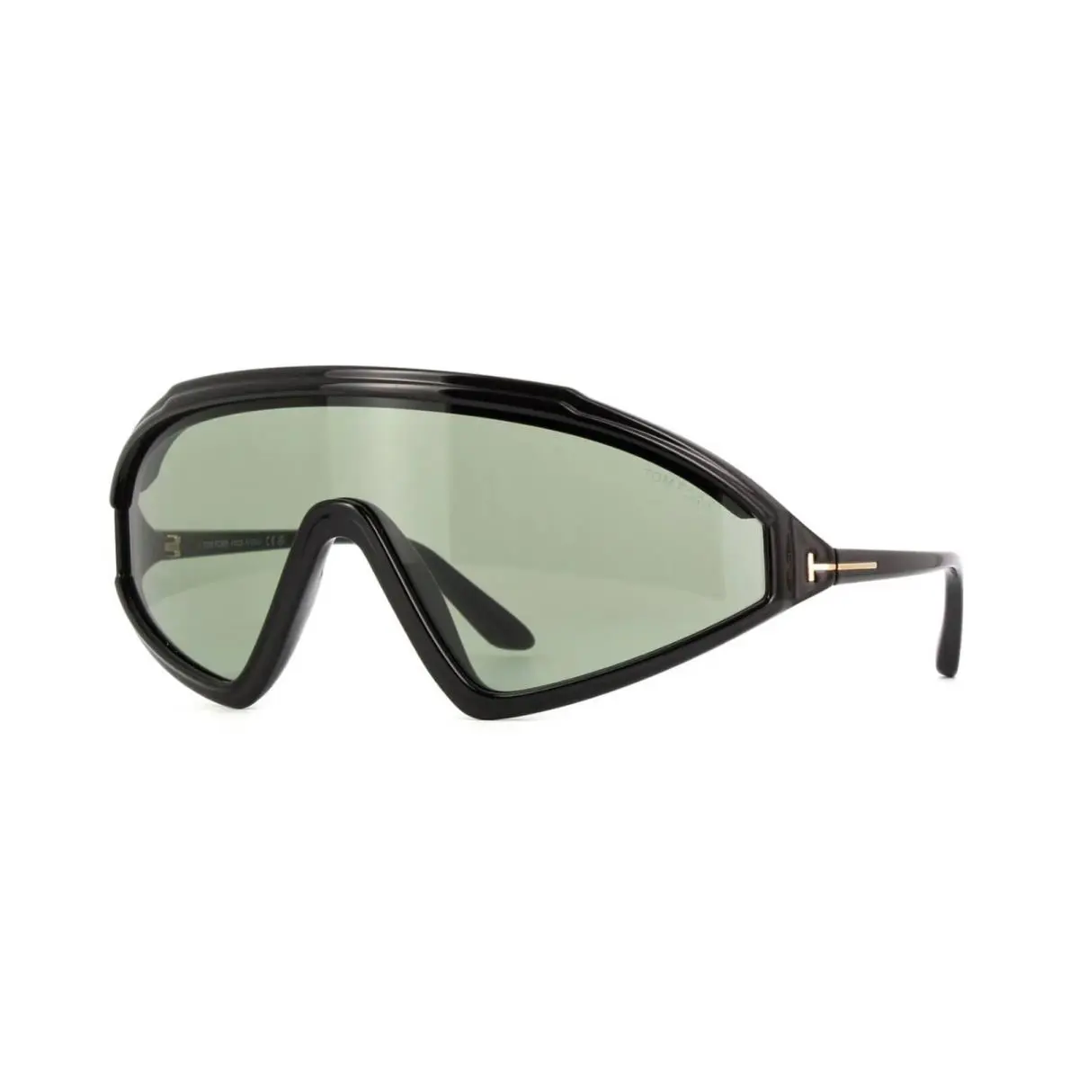 Tom Ford Lorna FT1121 Shiny Black/grey Green 05A Sunglasses