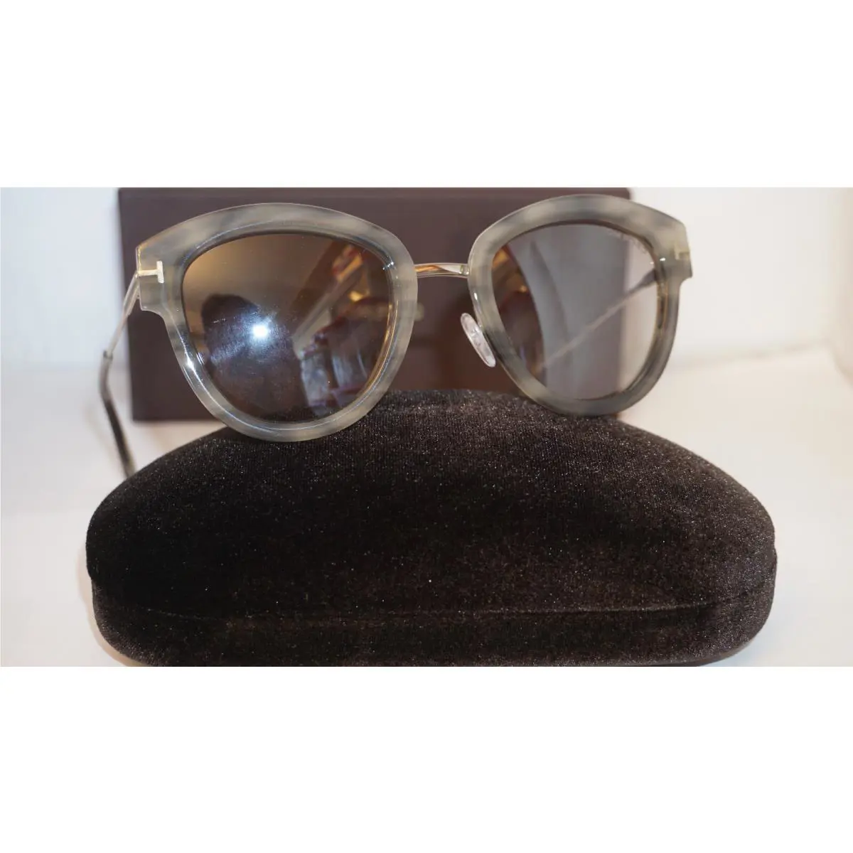 Tom Ford Sunglasses MIA-02 Grey Havana Grey TF574 55G 52 22 140