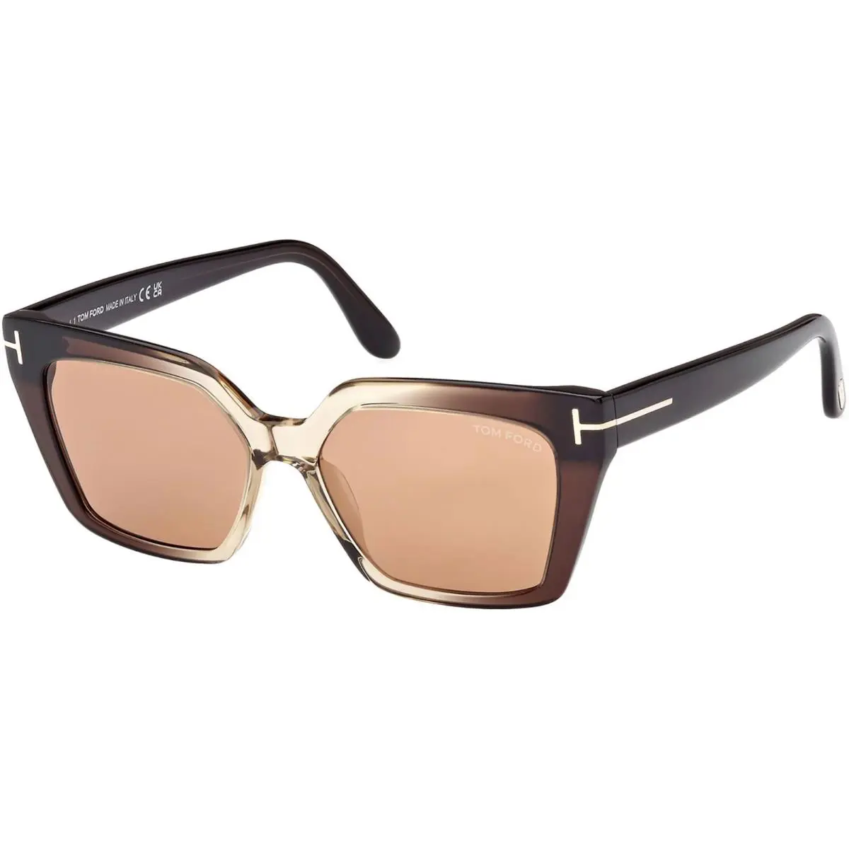 Tom Ford FT1030 47J Plastic Light Brown Other Roviex 53 mm Sunglasses