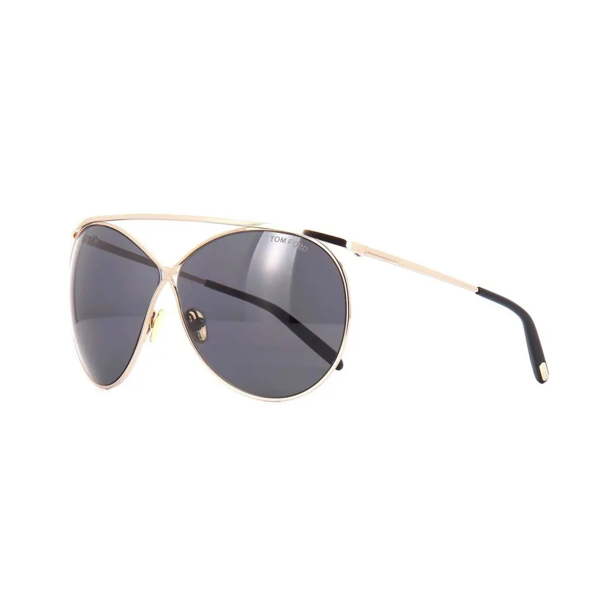 Tom Ford Stevle FT 0761 Shiny Rose Gold/grey 28A Sunglasses