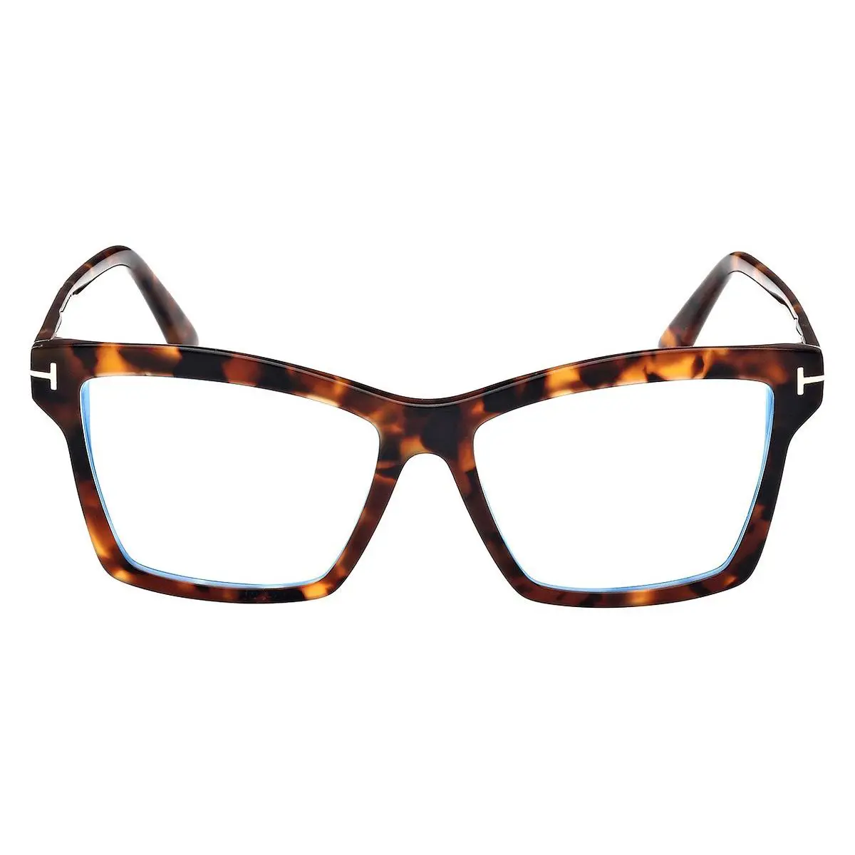 Tom Ford FT5964-B Eyeglasses Female Dark Havana 54mm