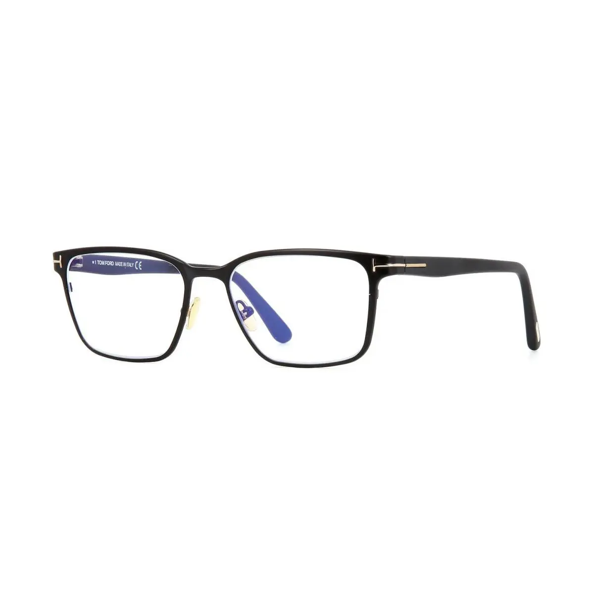 Tom Ford FT 5733-B Blue Block Matte Black 002 Eyeglasses