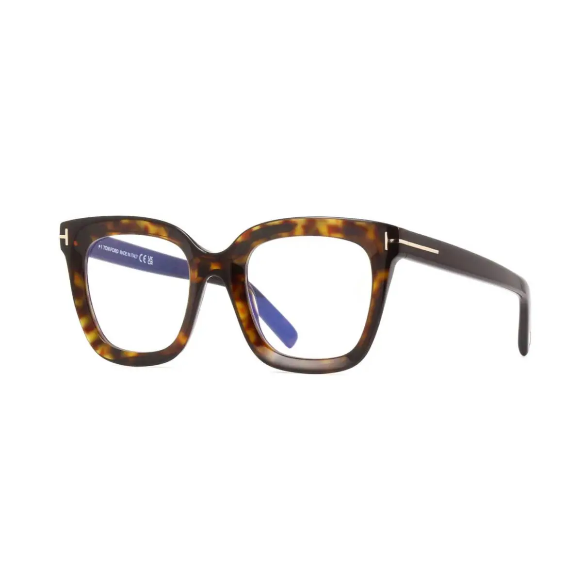 Tom Ford FT 5880-B Blue Block Dark Havana 052 Eyeglasses