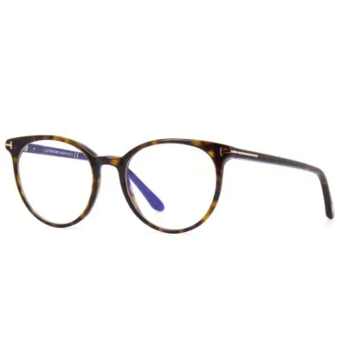 Tom Ford FT5575B/V 052 51 Dark Havana Plastic Squer Eyeglasses 51mm