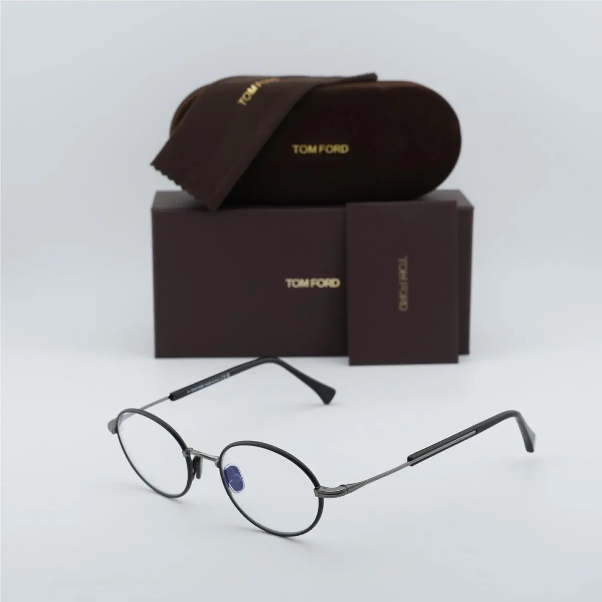 Tom Ford FT5973-B 020 Grey 49mm Eyeglasses