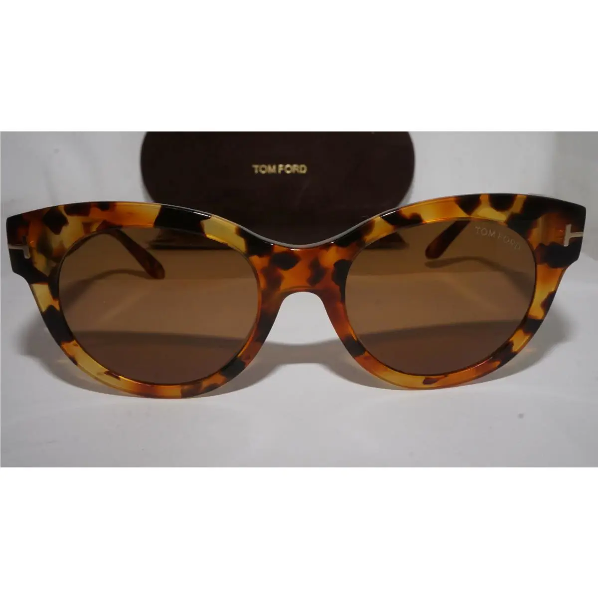 Tom Ford Sunglasses Lou Tortoise Brown TF741 56E 53 21 140