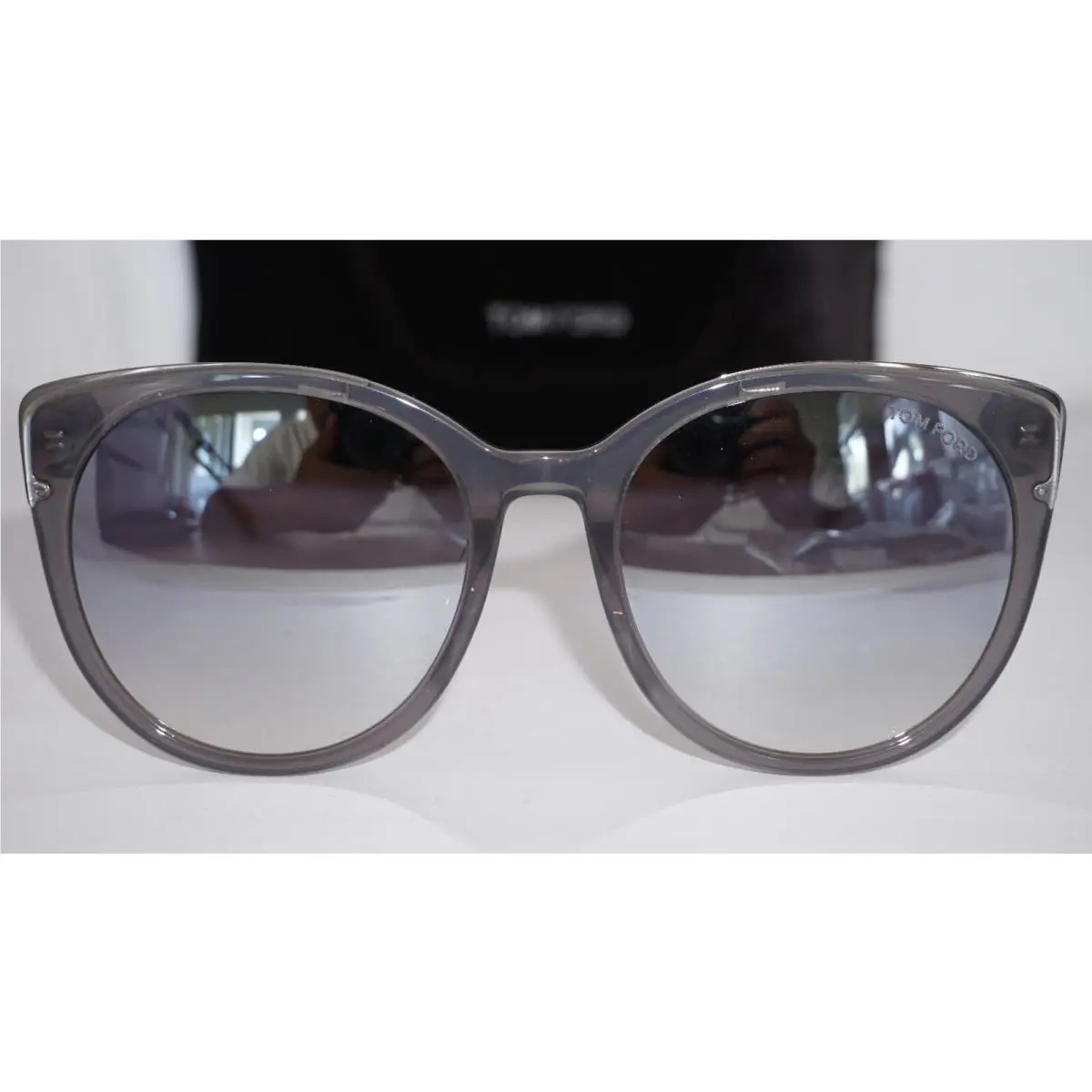 Tom Ford Sunglasses Grey Transparent Grey Mirror TF0641-K 20C 58 20 145