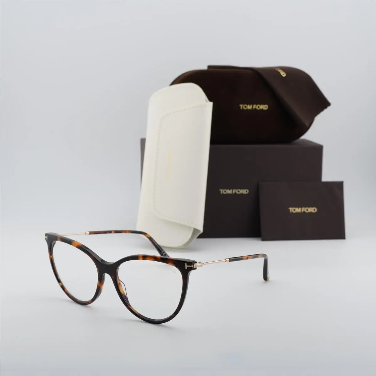 Tom Ford FT5994-B 052 Dark Havana 56mm Eyeglasses