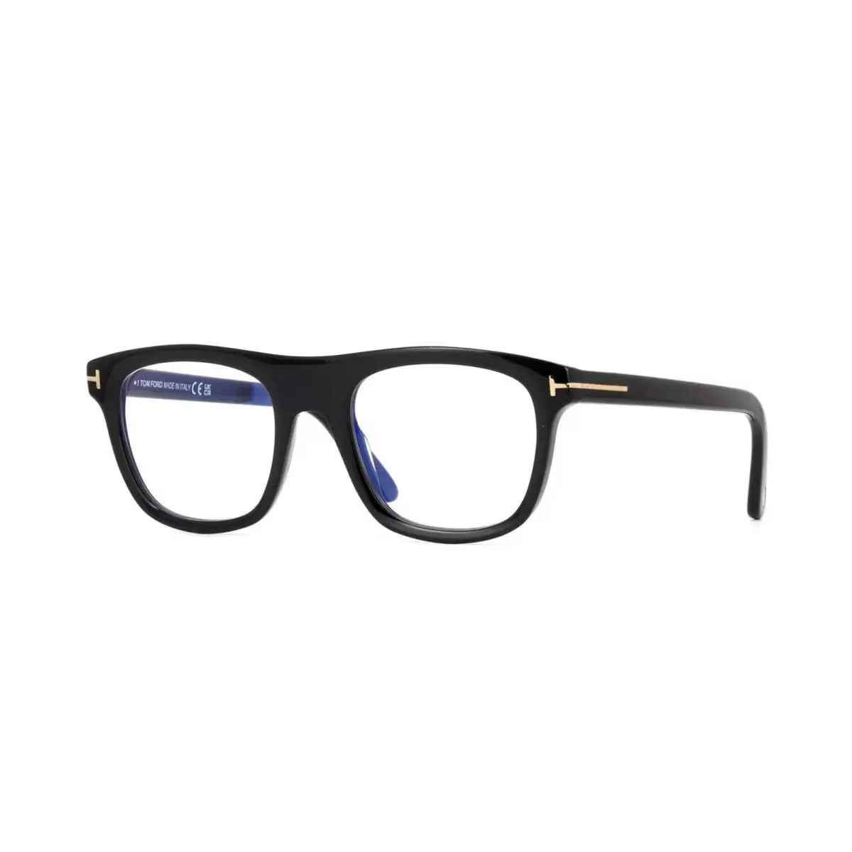 Tom Ford FT 5939-B Blue Block Shiny Black 001 Eyeglasses