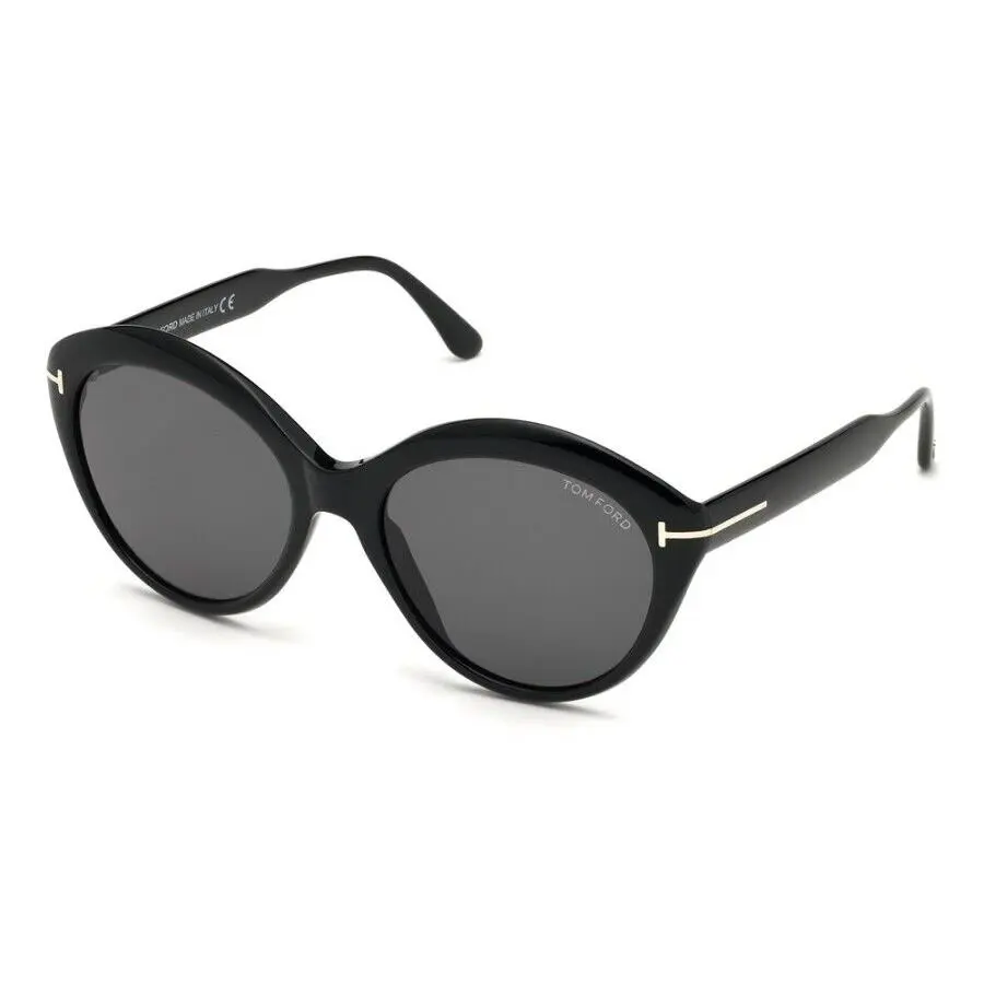 Tom Ford Maxine TF763-F TF 763-F 01A Black Sunglasses 57-18-140