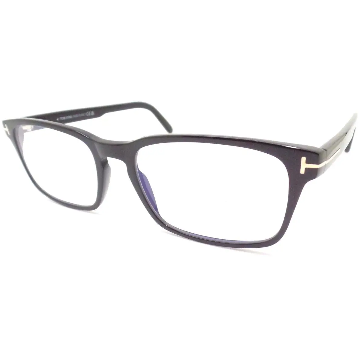 Tom Ford TF 5938-B 001 Black 54mm Blue Block Frames - Frame: 001 Black