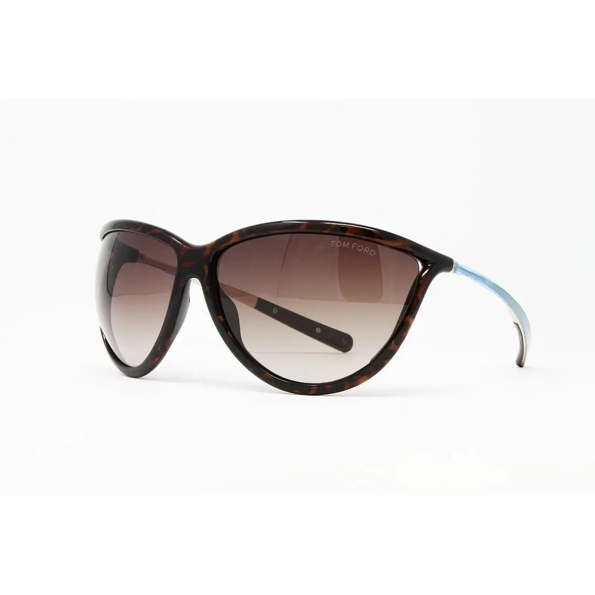 Tom Ford Women`s Sunglasses FT0770S 52F Dark Havana 70mm Brown Lens
