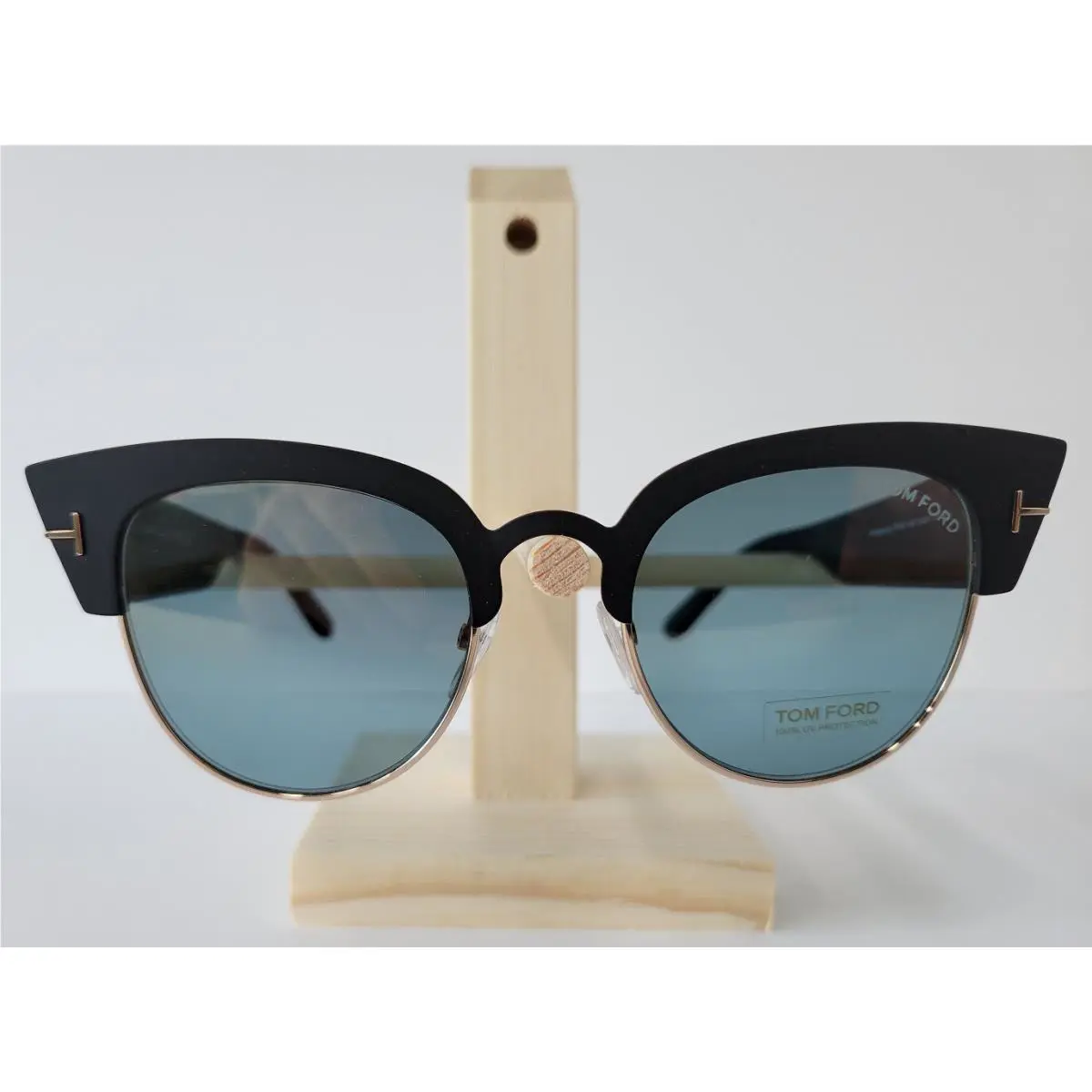 Tom Ford TF-607 Alexandra Sunglasses Black Gold 05X