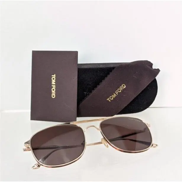 Tom Ford Sunglasses FT TF 0827 TF827 28E Jake Gold Frame