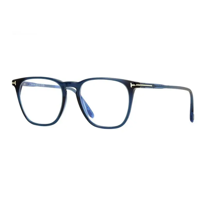 Tom Ford FT5937-B 090 Shiny Blue 52mm Eyeglasses