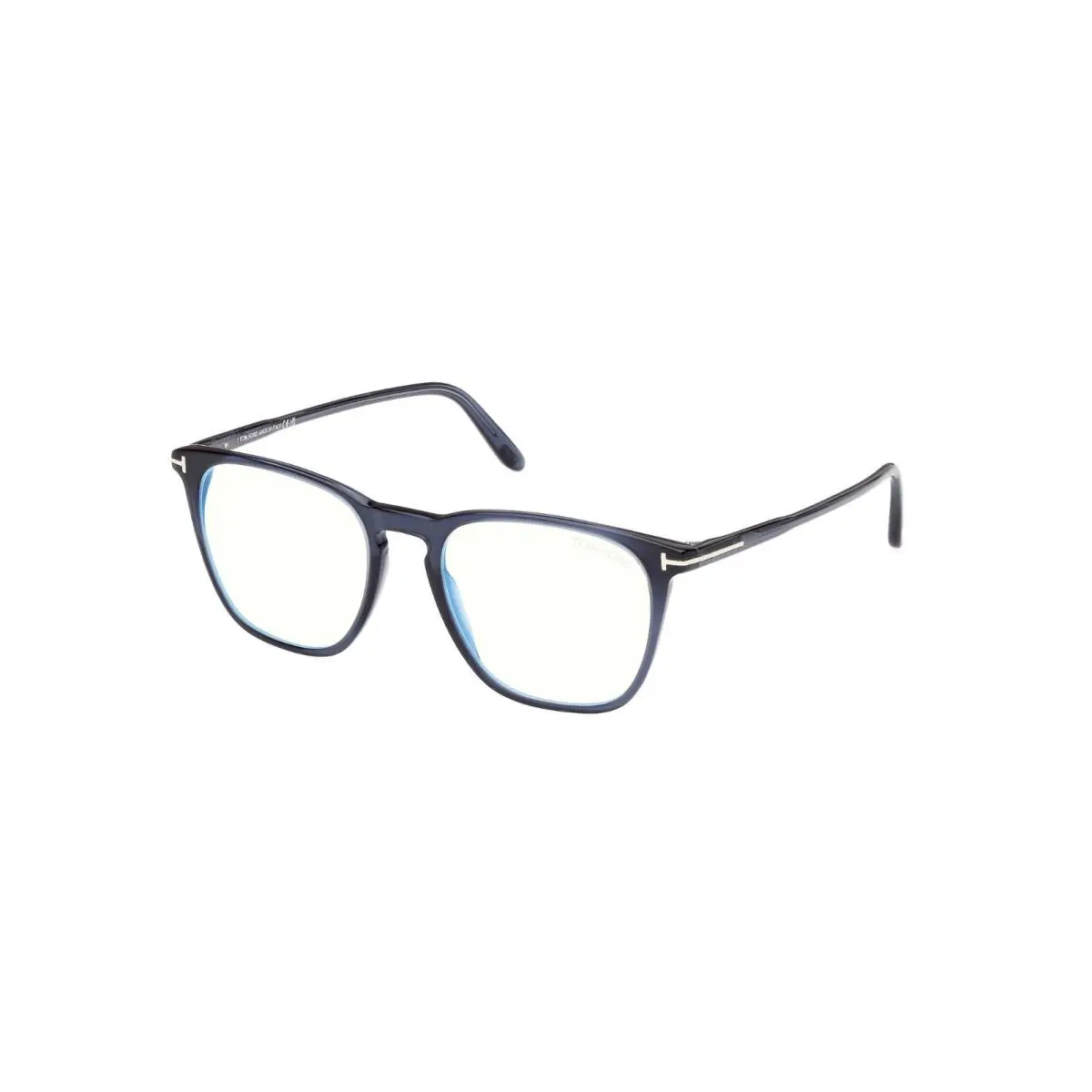 Tom Ford FT5937-B 090 Shiny Blue 52MM Eyeglasses 52-18-145