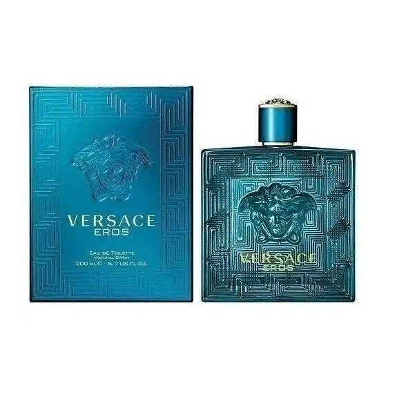 Versace Eros by Versace 6.7 oz Edt Men`s Spray Cologne 200 ml