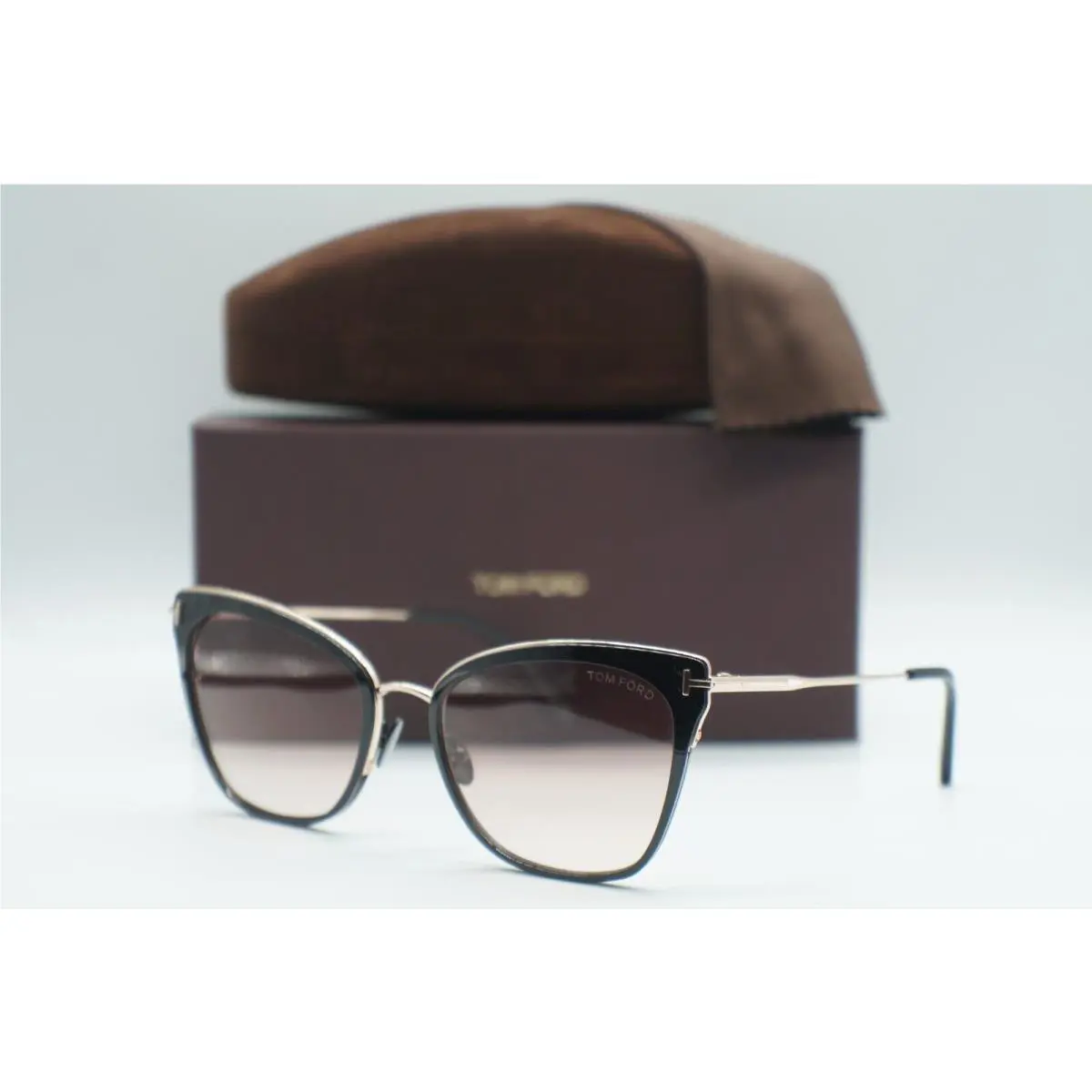 Tom Ford TF 843 01F Faryn Black Gold Sunglasses Frames 56-19
