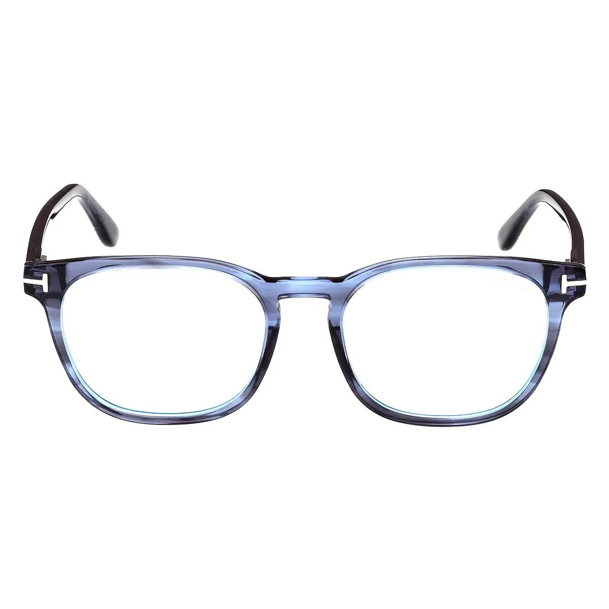 Tom Ford FT5868-B Eyeglasses Male Blue 53mm