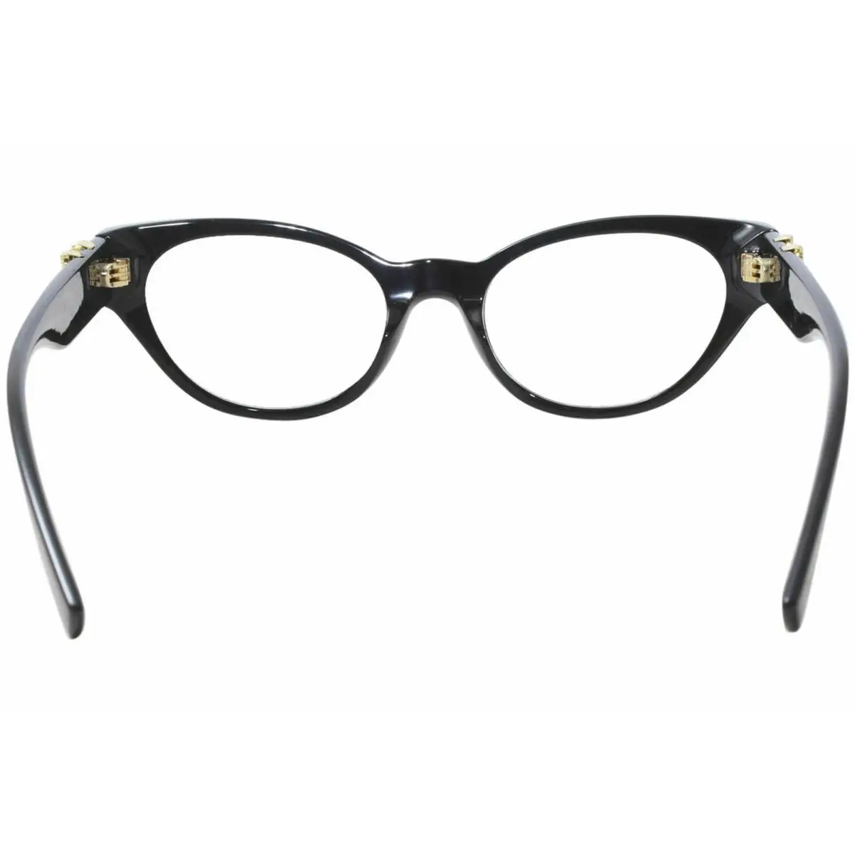 NEW VERSACE VE3282 GB1 BLACK WOMEN AUTHENTIC EYEGLASSES FRAME Versace VE3282 GB1 Black Eyeglasses for Woman – LookerOnline main image 4