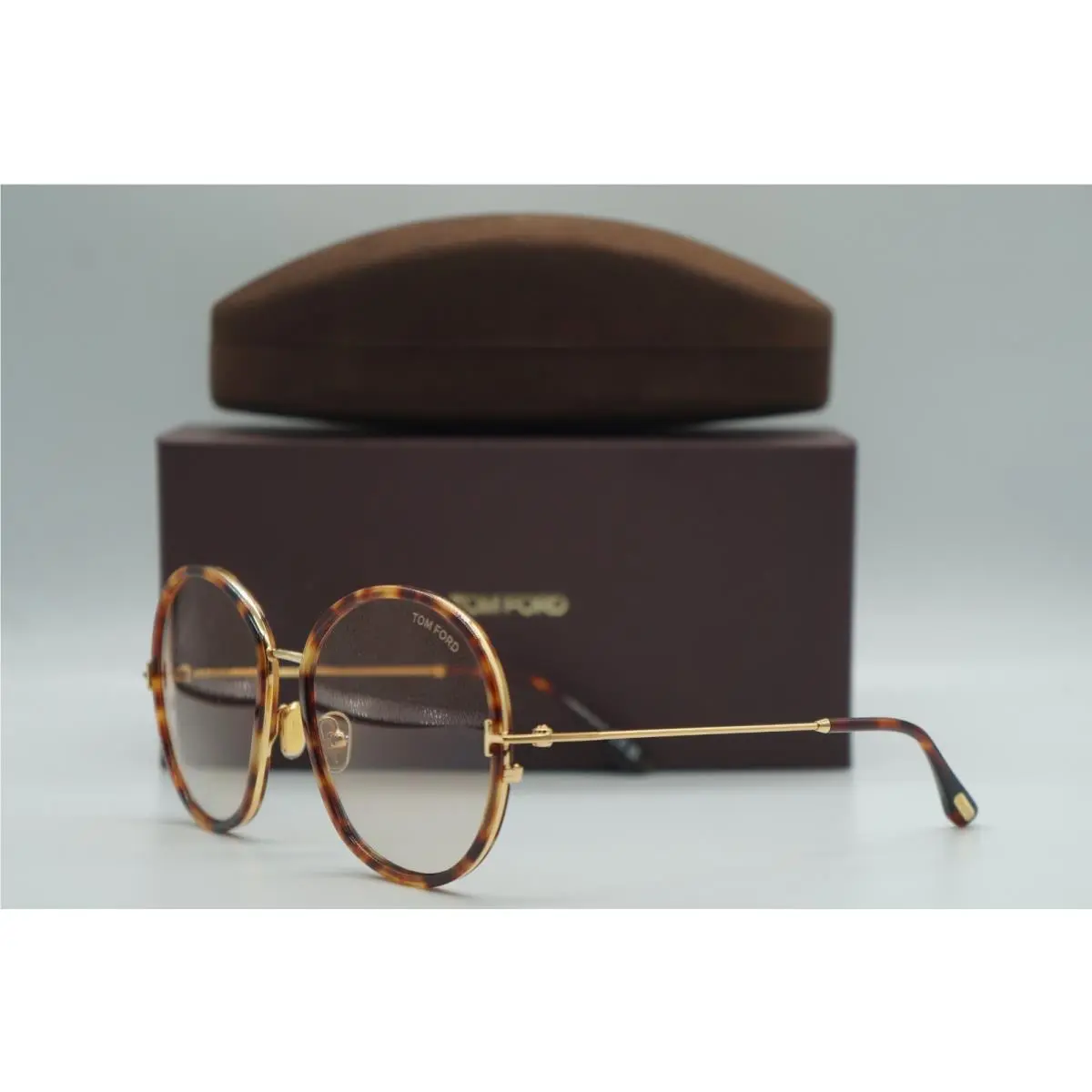 TF 946 53T Havana Grad Bordeaux Sunglasses Frames 58-18 by Tom Ford