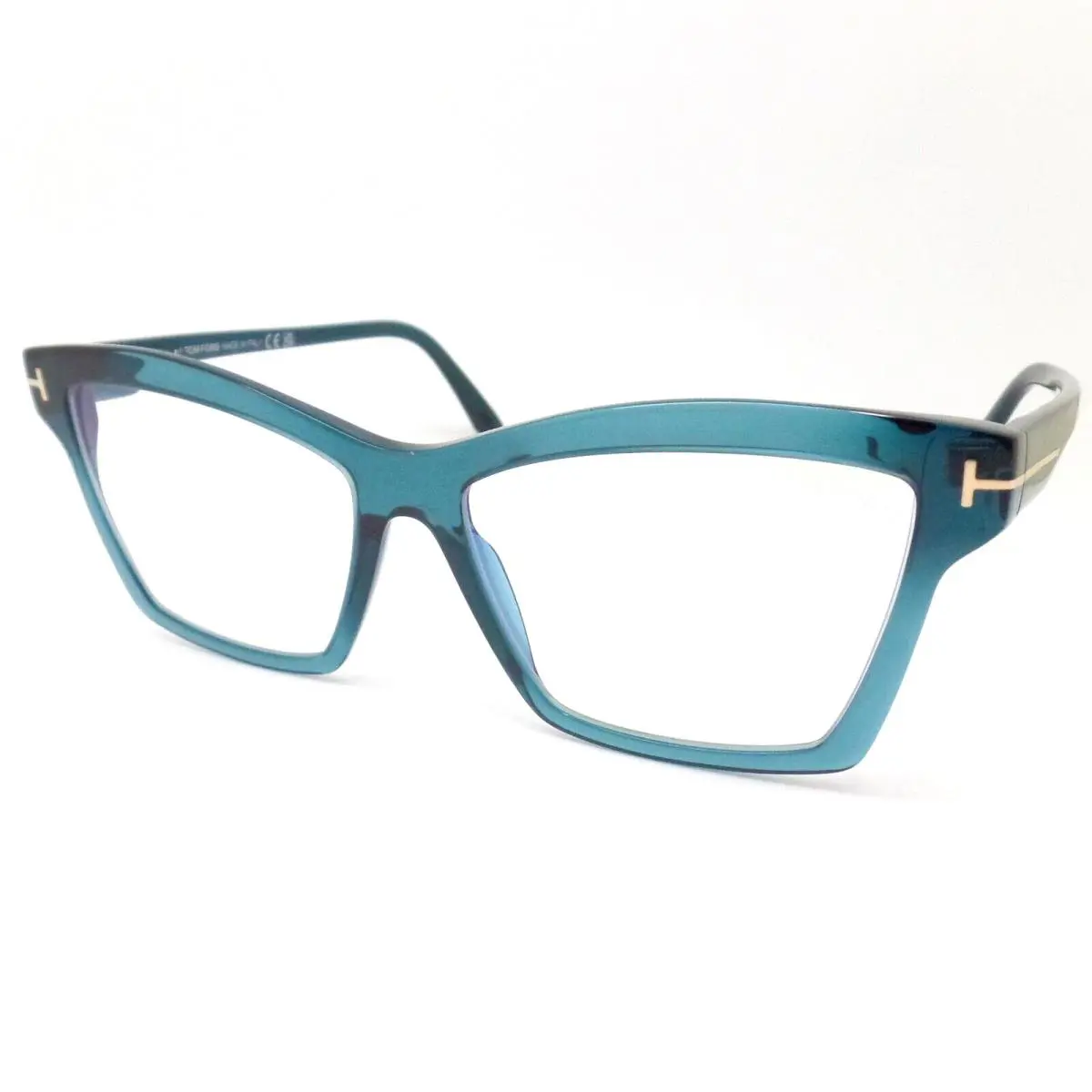 Tom Ford TF 5964-b Blue 092 54mm Blue Block Frames