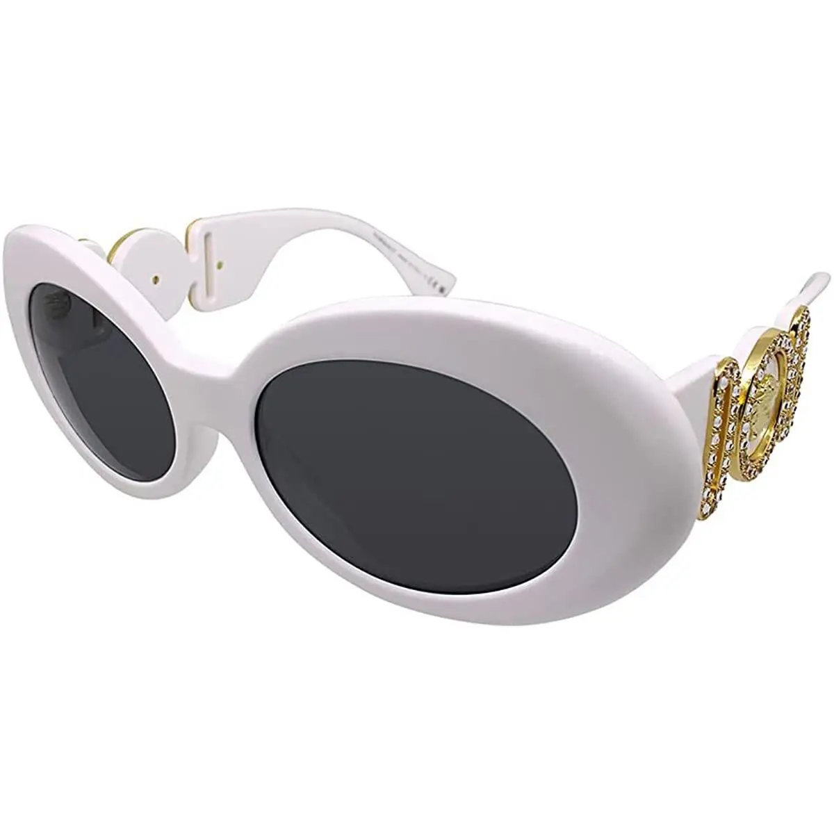 Sunglasses VE4426BU 31487 54mm White / Dark Grey Lens by Versace