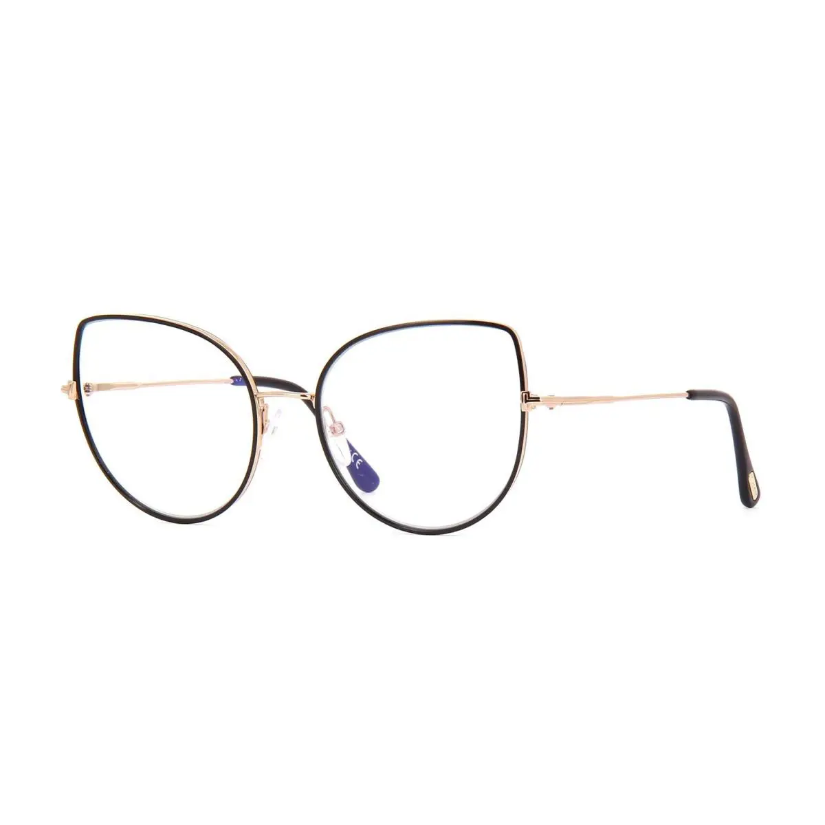 Tom Ford FT5614-B Blue Block Black 001 Eyeglasses
