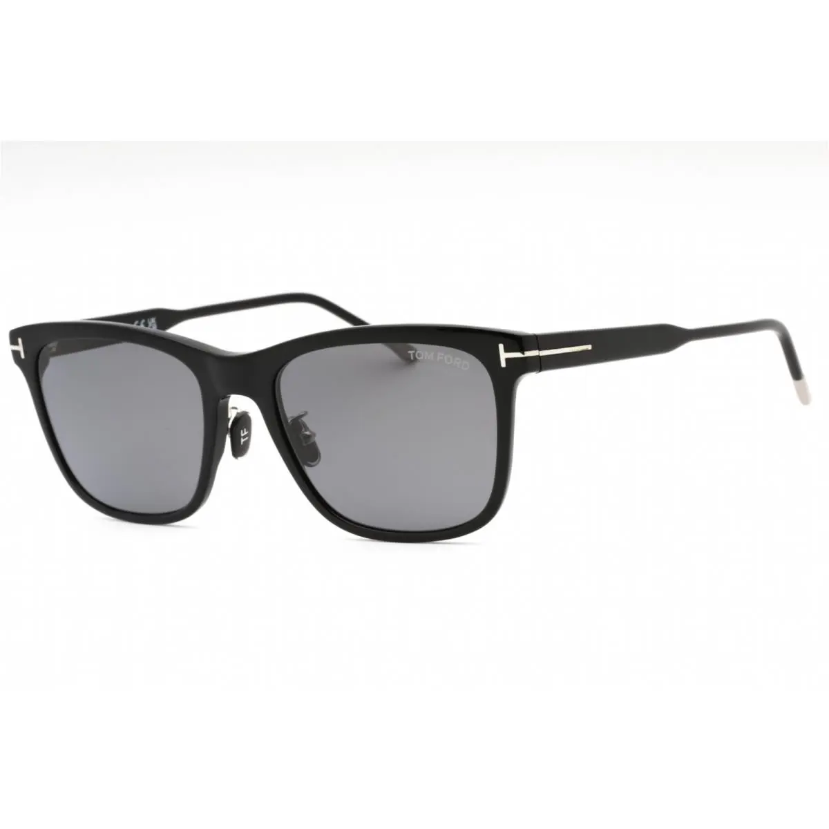 FT0955-D 01D Sunglasses Black Frame Gray Polarized Lenses 57mm by Tom Ford