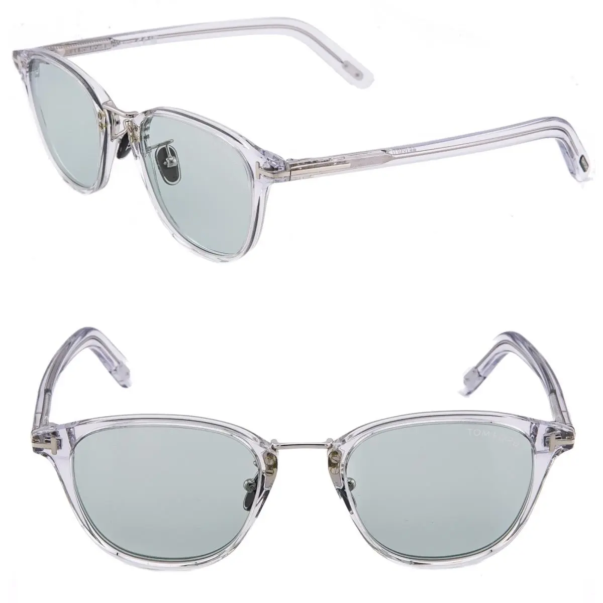 TF1049D 26N Crystal Gray Modern Retro Sunglass 1049 FT1049 by Tom Ford