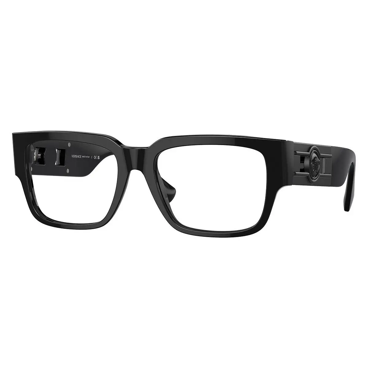 Versace Square Man Eyeglasses `0VE3350 `5360 53mm `black