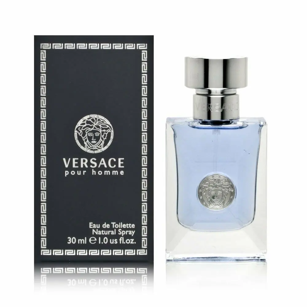 Versace Pour Homme For Men Eau De Toilette Spray 1.0 Ounce