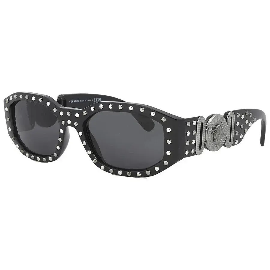 Sunglasses VE4361 539887 Black Frame / Dark Grey Lens 53mm by Versace